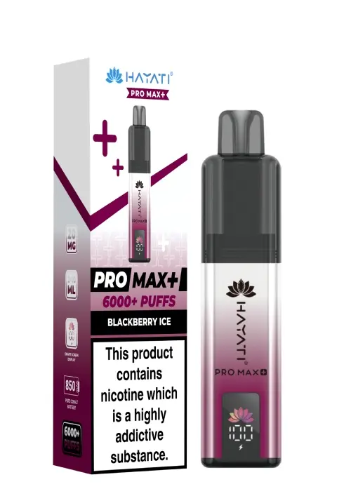 Hayati Pro Max Plus 6000 - Blackberry Ice